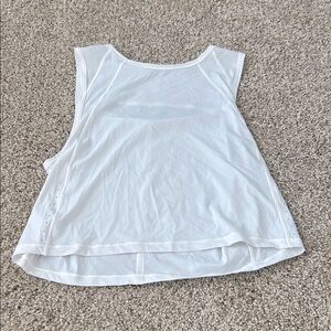 Lululemon White Sleeveless Women's Tank